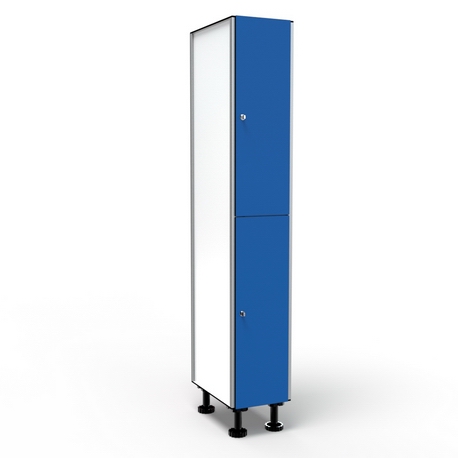 Locker 2 Doors 1 Module - Blue