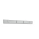 Wall coat rack 1m - Gray
